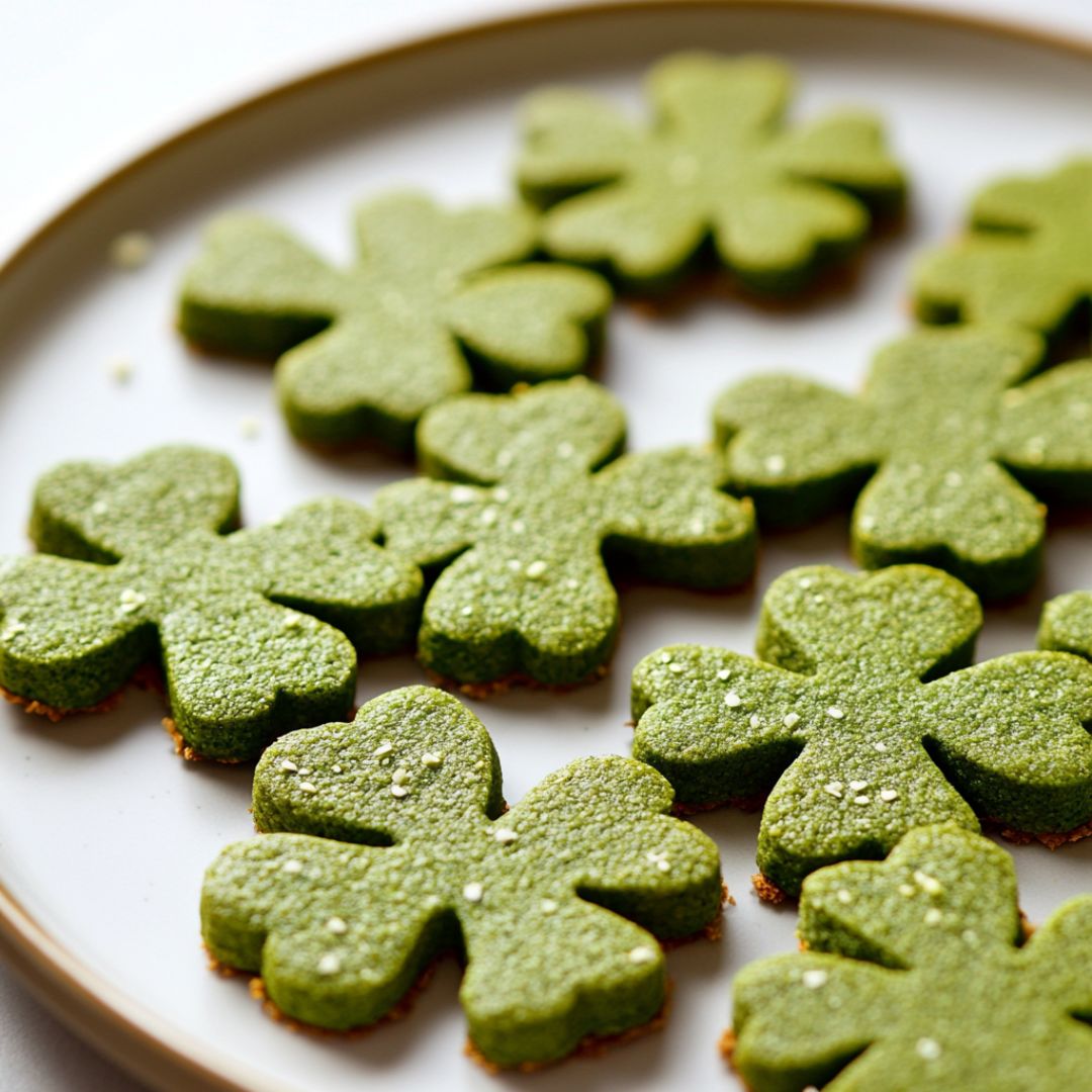 Cookies Shamrock au Matcha : Une douceur croquante pour la Saint-Patrick Bild
