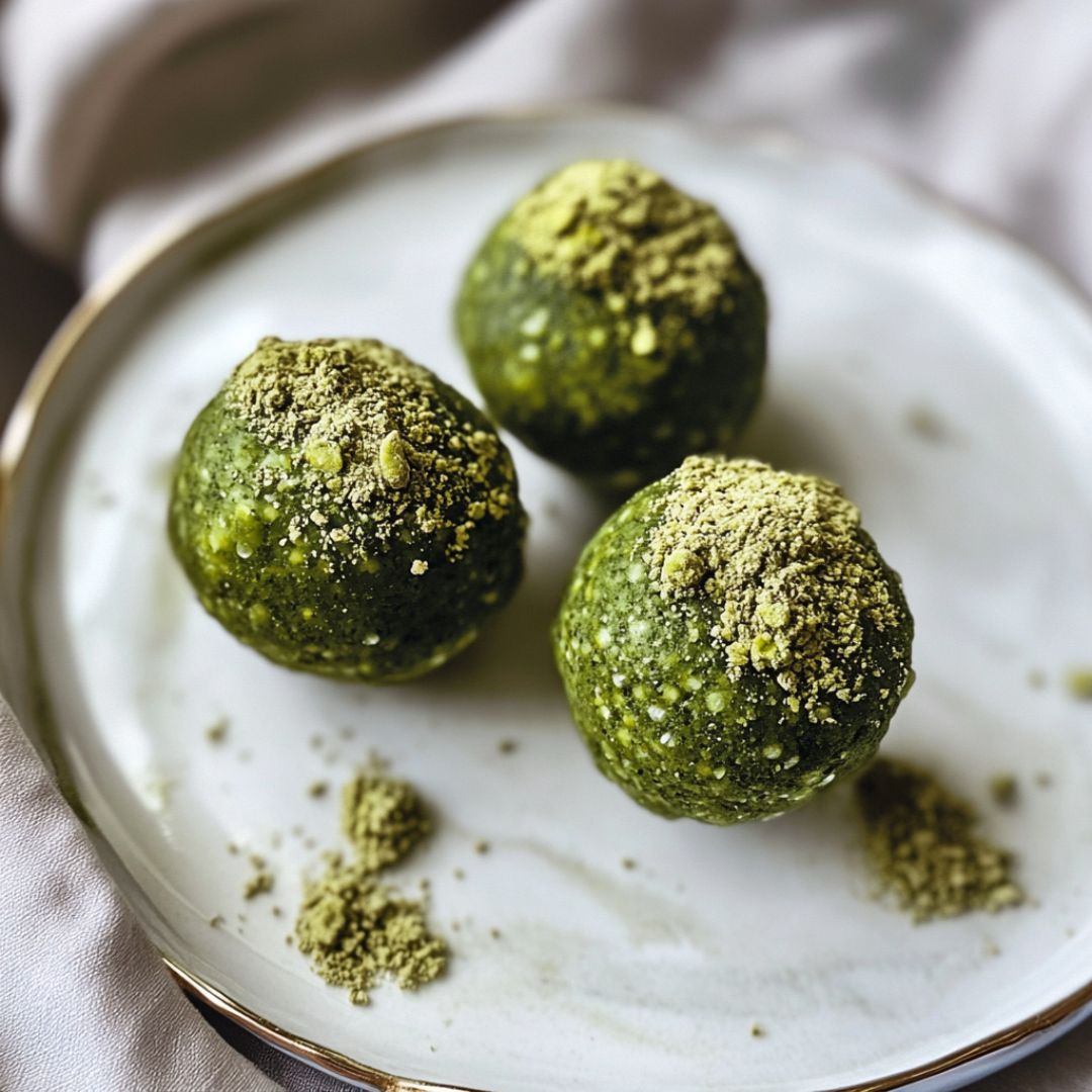 Energy Balls au Matcha Bild