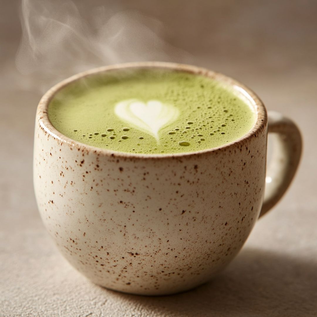 Matcha Latte au Lait d'Amandes : Une boisson végétalienne parfaite Bild