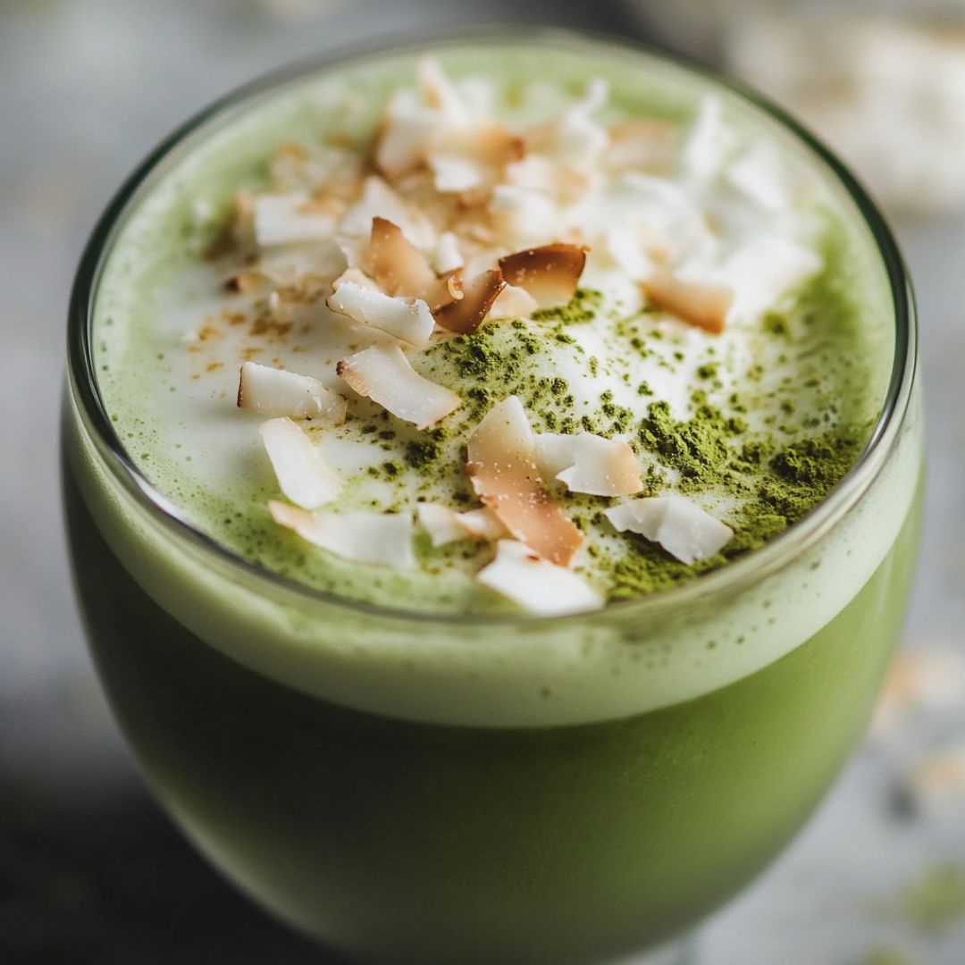 Matcha Latte au Lait de Coco : Un Délice Végétalien et Crémeux Bild