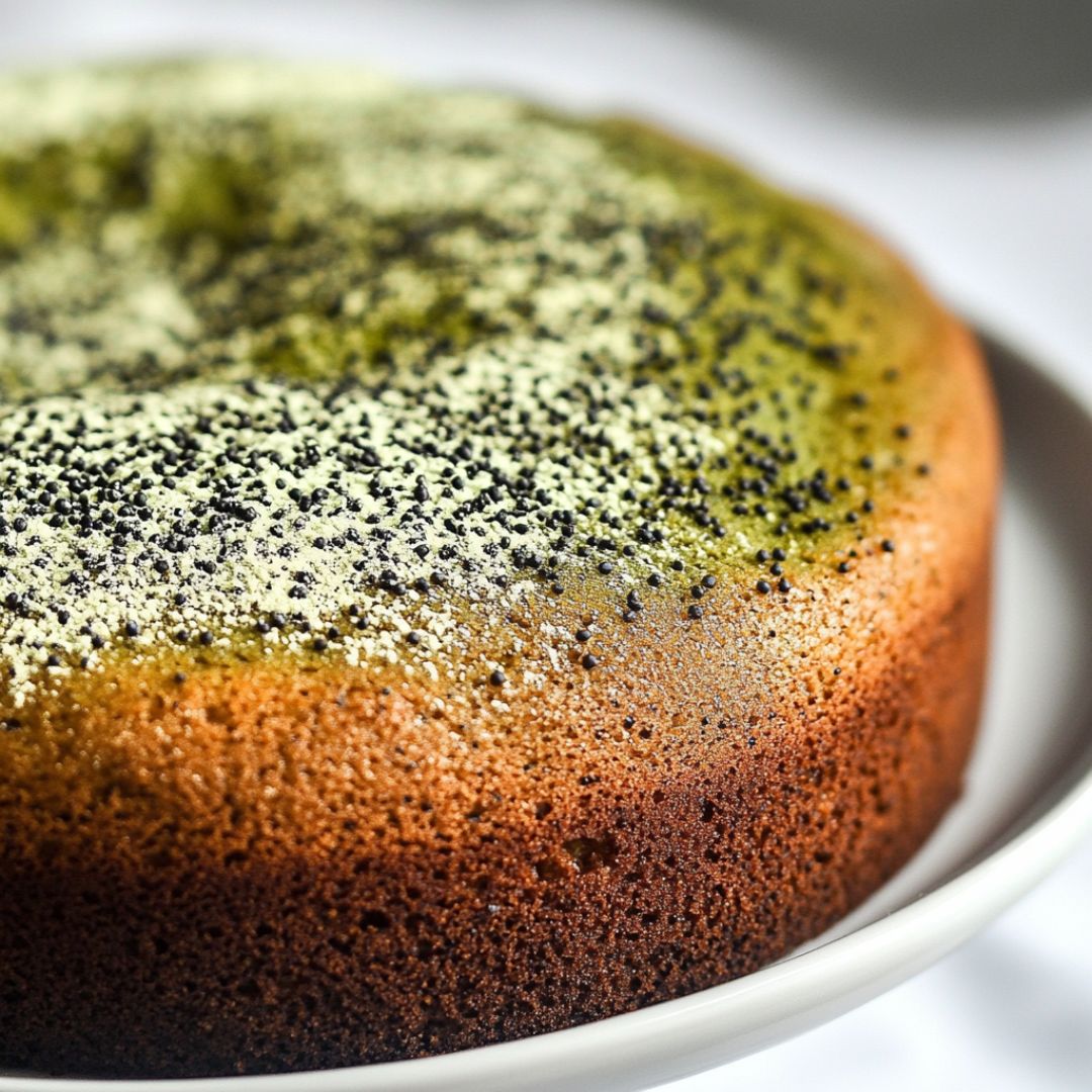 Cake Citron, Pavot et Matcha : Un gâteau moelleux et original Bild