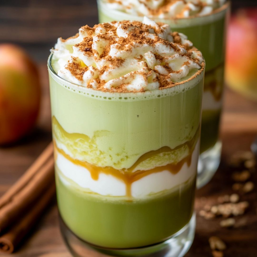 Matcha Latte Pomme Caramel : Un délice réconfortant pour l’automne Bild