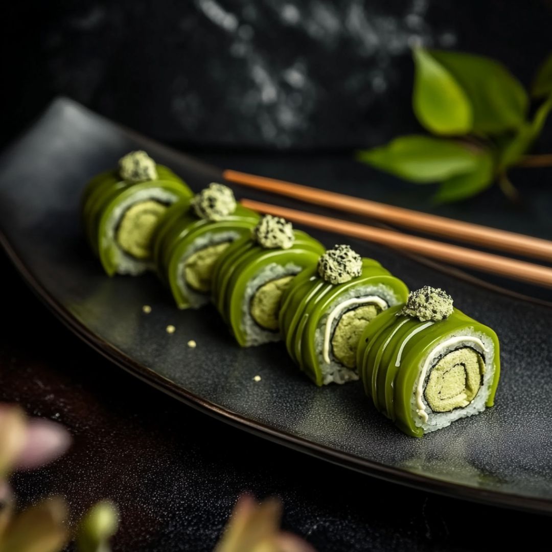 Roulés au Matcha Bild