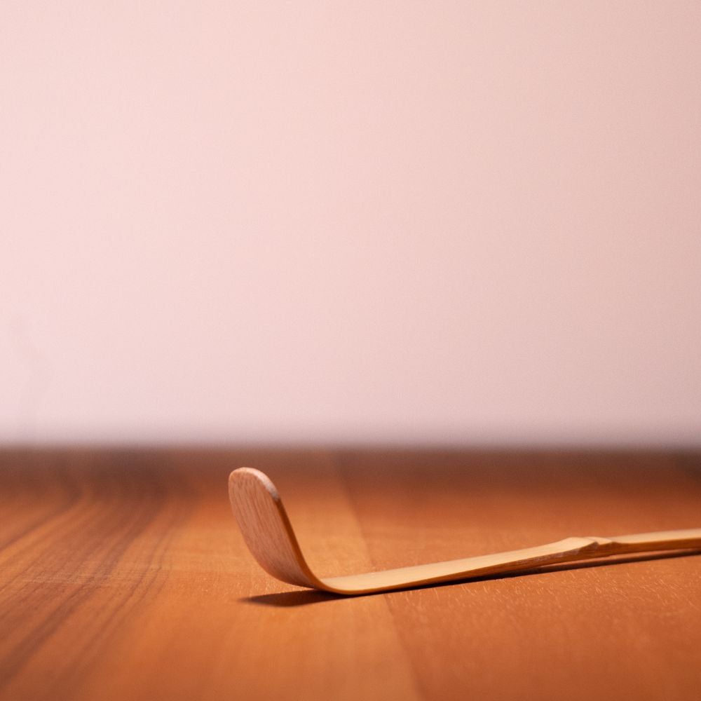 Bambus-Matcha-Löffel - Chashaku