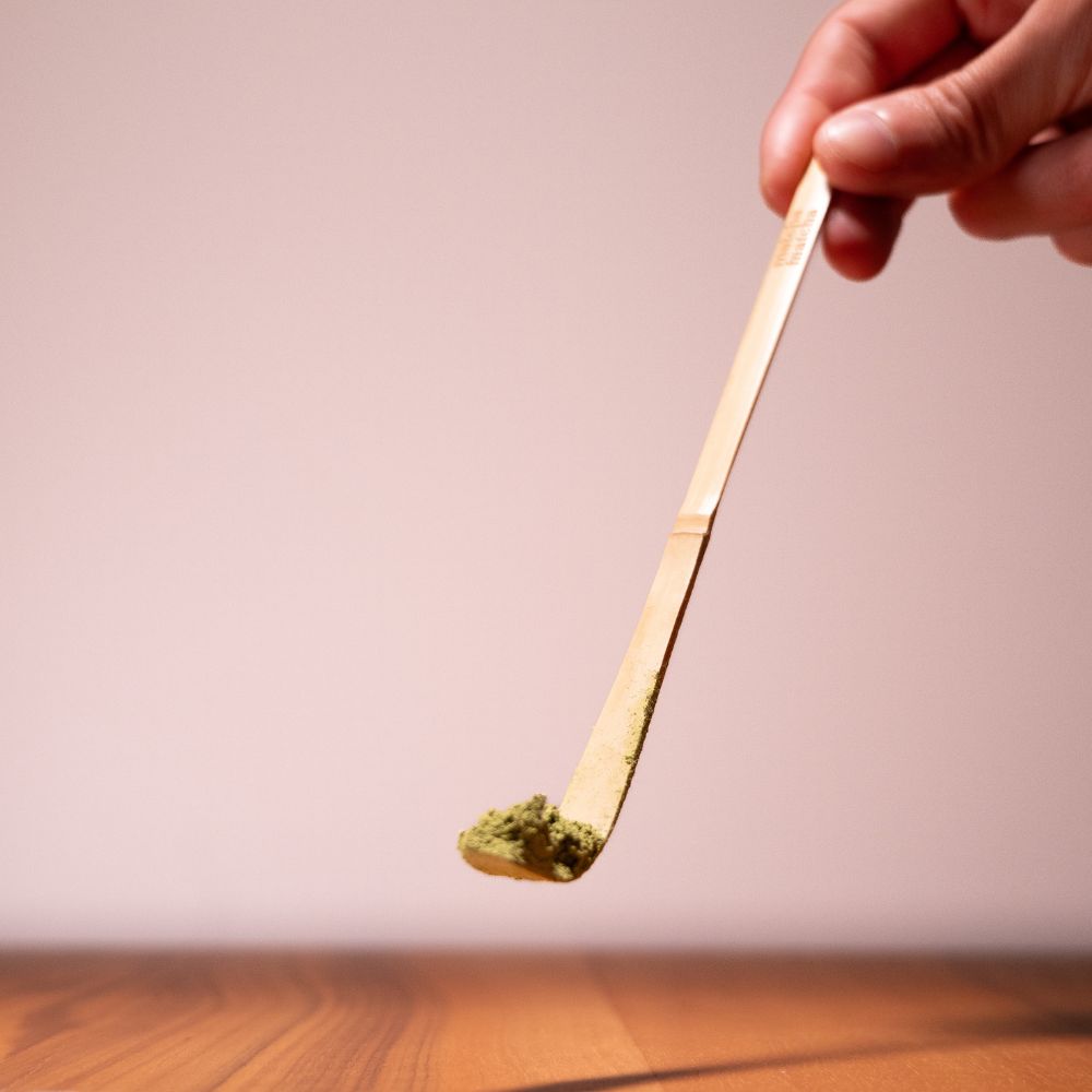 cuillere en bambou pour matcha Bild